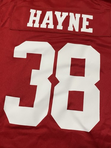 Camiseta deportiva para hombre adulto Jarryd Hayne SAN Francisco 49ers L grande fútbol americano NFL - Imagen 5 de 9