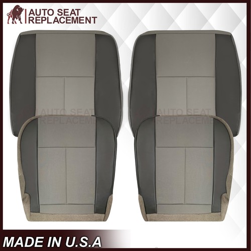 2012 - 2021 For Nissan NV Cargo Van Driver Passenger Side Seat Covers Cloth Gray - Bild 1 von 18