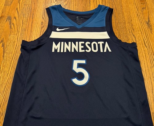 Minnesota Timberwolves Anthony Edwards Nike Icon Swingman NBA Basketball Jersey - Picture 5 of 24