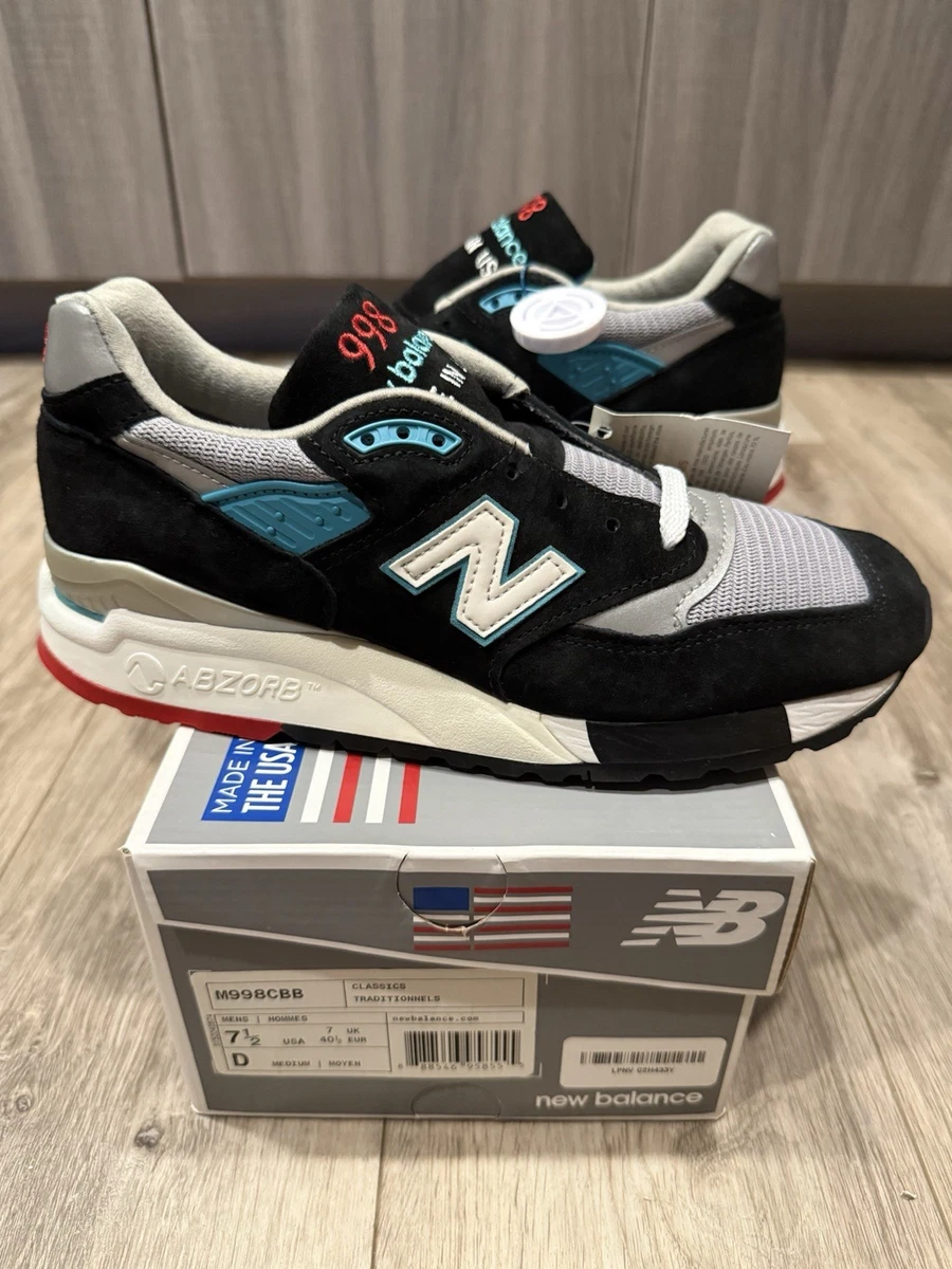 New Balance 998 Made in USA Rockabilly Pack - Black for Sale