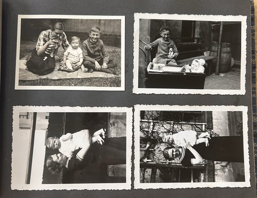 Álbum De Fotos Con 48 Fotos Privadas De Mujeres Y Niños Alrededor De 1940 - Picture 5 of 10