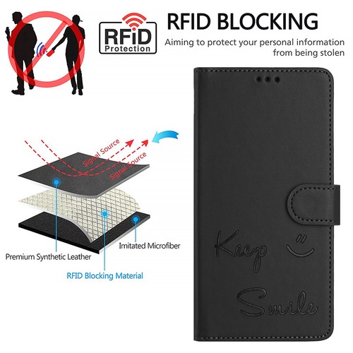 Leather Wallet Case For Google Pixel 9 Pro XL 8A 7A 9A 7 8 9 Printed Phone Cover - Picture 3 of 96