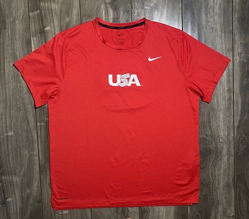 Player Issued #47 Nike Pro US USA Baseball National Team Used Training Shirt XL - Picture 12 of 23