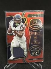 Dameon Pierce 2023 Panini Select Football Draft Selections Prizm Patch #DS-25