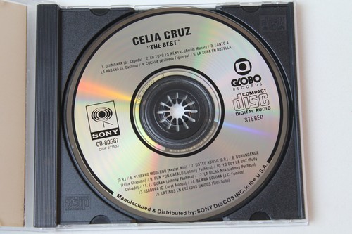 CELIA CRUZ / " THE BEST " CD 1991 GLOBO SONY LATIN SALSA GUAGUANCO RARE OOP - Bild 2 von 4