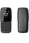 Nokia 106 Big Buttons Dual Sim Black Brand New (Unlocked) Mobile Phone FM RADIO