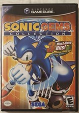 Sonic Gems Collection (Nintendo GameCube, 2005) Disc Scratched