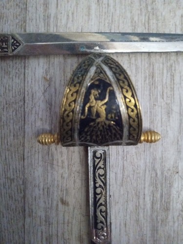 Vintage 2 SPANISH SWORDS Letter Opener  Toledo - Picture 3 of 4
