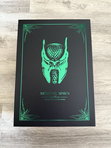 MEDIEVAL SPAWN BLACK EDITION - McFarlane Toys Kickstarter -NIB - Picture 2 of 6