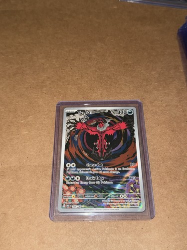Yveltal 205/182 Sv04: Paradox Rift Illustration Rare Holo Nm - Picture 1 of 2
