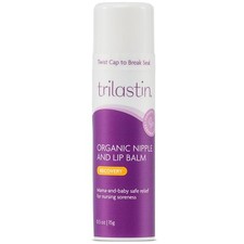 TriLASTIN Vitamin-Infused Nipple and Lip Balm  Breastfeeding 1 Pack