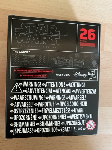 Hasbro Star Wars Black Series Titanium No: 26 The Ghost MISB - Picture 2 of 6