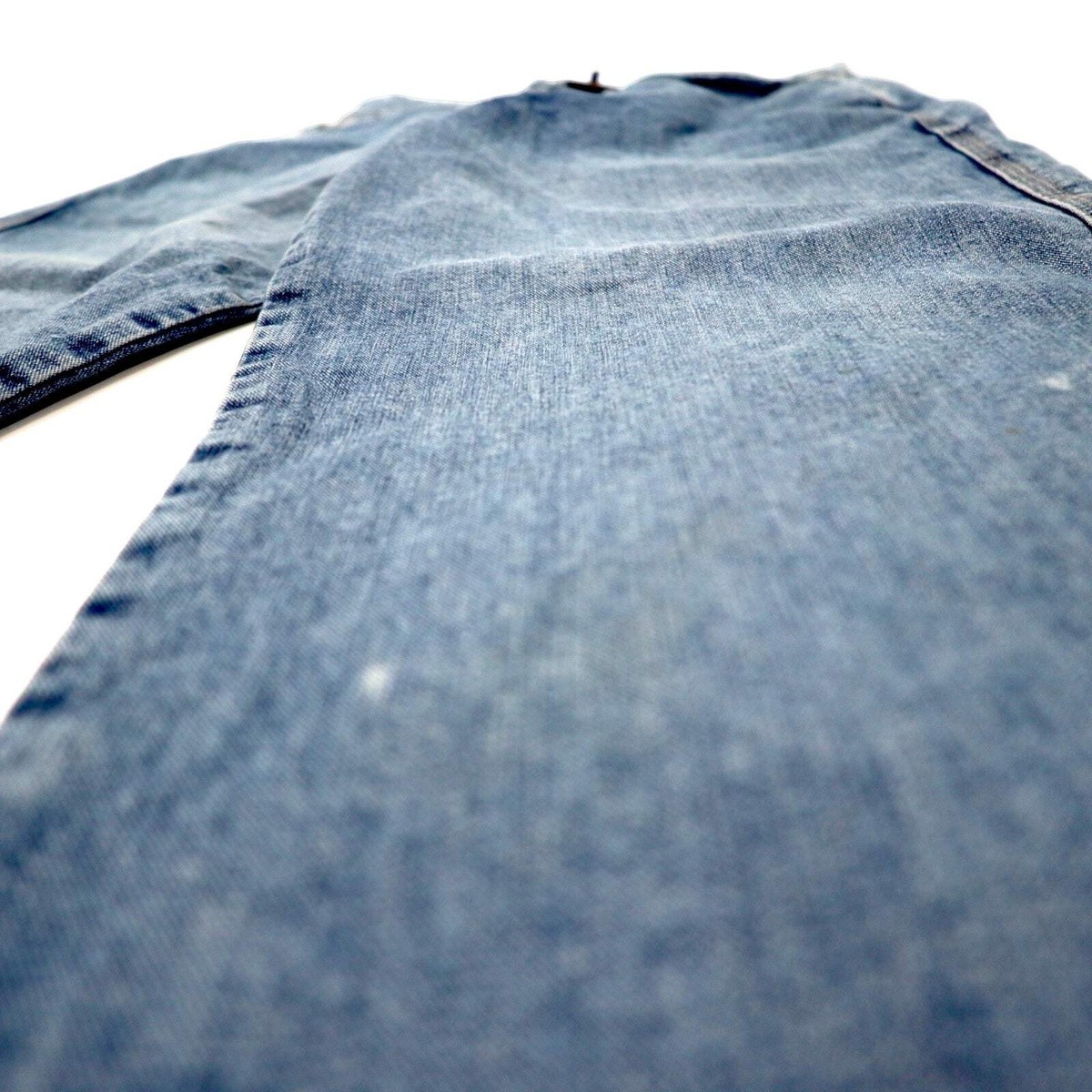 MARITHE FRANCOIS GIRBAUD Baggy Tapered Denim Pants S Blue