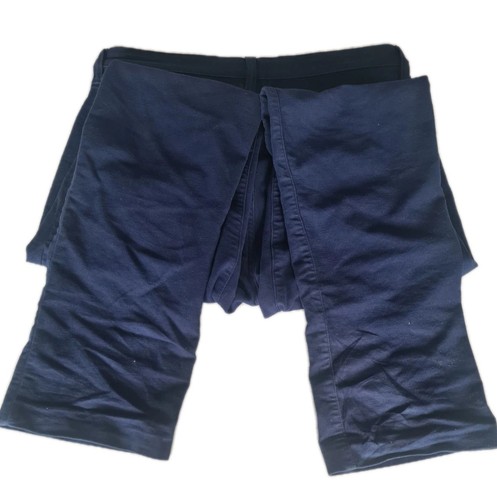Mens Dark Blue Lands' End Trousers Soft & Warm. W34 L36. Great Condition. - Bild 3 von 11