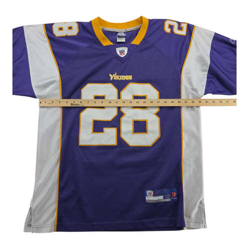 Reebok Minnesota Vikings Adrian Peterson #28 NFL Authentic Jersey Size 48 - Picture 12 of 13