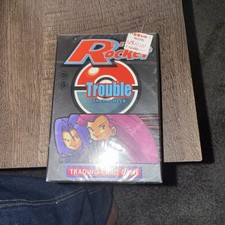 Wizards of the Coast 1999 Pokemon Trouble Theme Deck,Team Rocket  Factory Sealed