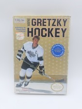 Wayne Gretzky Hockey White Jersey RARE VARIANT Nintendo NES 1988 Complete In Box