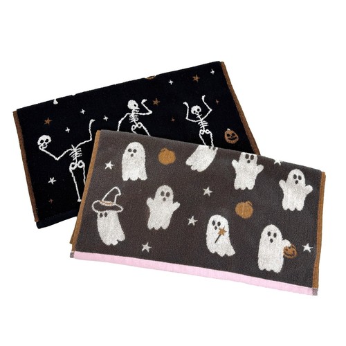2er Pack Halloween Handtücher 50 x 80 cm - super weiche, saugfähige Geschirrtücher - Bild 27 von 33
