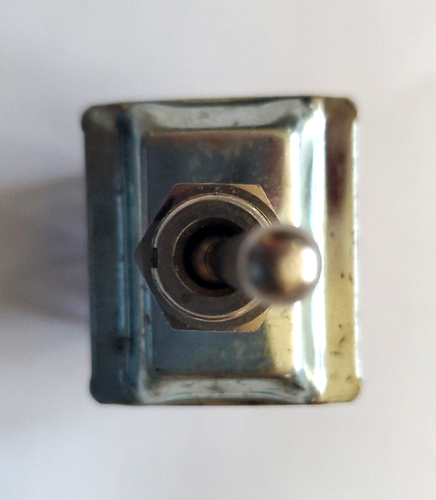 Brevete 6 Terminal Toggle Switch Made In France Dpdt / Sgdg - Picture 4 of 5