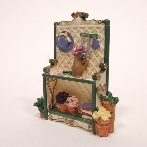 Muebles en miniatura Avon Fine Collectibles Victorian Memories coleccionables patio - Imagen 5 de 19