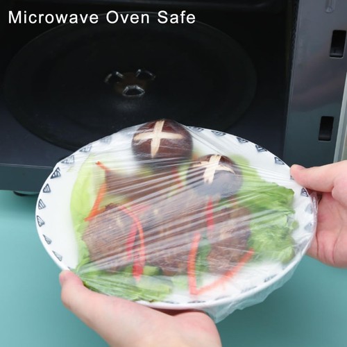 600 Pieces Elastic Food Bowl Covers, Plastic Fresh Keeping Bags, Stretch Adju... - Picture 2 of 7