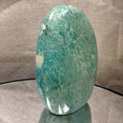 467g Natural Amazonite Freeform Polished Effect Healing Crystal