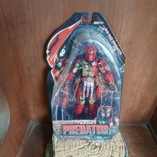 2012 NECA BIG RED PREDATOR 7" ACTION FIGURE SEALED DISPLAYED
