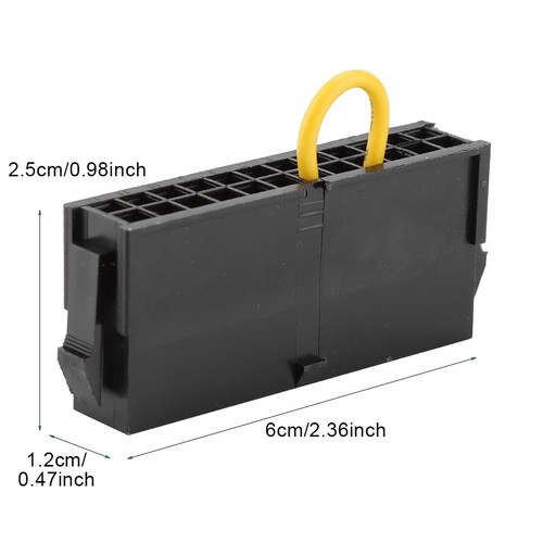 24Pin ATX Power Supply Starter Power Module 20+4 Pin PSU Reboot Connecter For CB - Afbeelding 5 van 7
