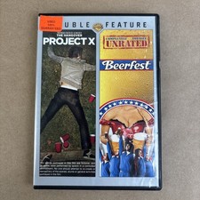 PROJECT X / BEERFEST (DVD, 2014, 2-Disc Set)