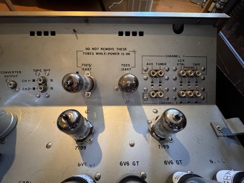 Bogen DB-212 Tube Integrated Amp - Tested - Picture 5 of 21