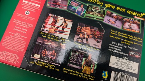 WWF Wrestlemania 2000: Nintendo 64 N64 Embalaje Original Caja Solo SIN JUEGO - Imagen 14 de 24