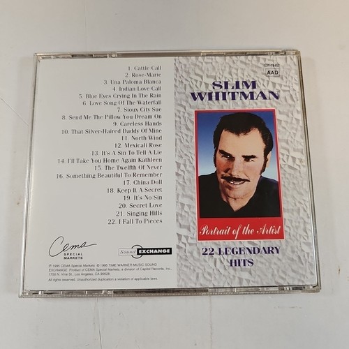 SLIM WITTMAN -22 LEGENDARY HITS- CD-1995 CEMA - Picture 3 of 7