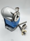 Alte Bleistift Spitzmaschine Spitzer Asis 130 - 1960er mit Halterung