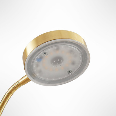 Lindby Stehleuchte Stehlampe LED Seppa messing rund dimmbar SIEHE TEXT/FOTO