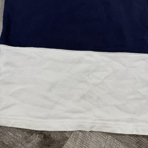 Polo uomo vintage Ralph Lauren NYC Big Crest quarto zip rugby camicia taglia large - Foto 14 di 19