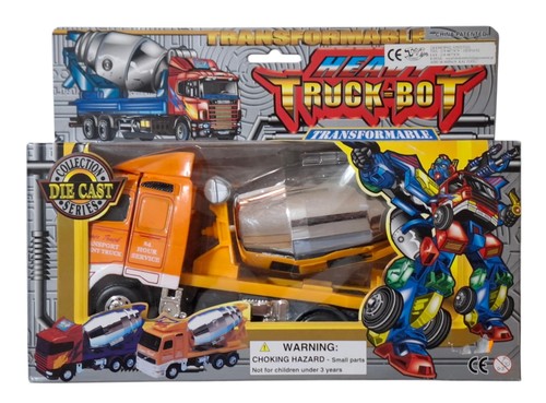 VINTAGE DRAGON TOYS HEAVY TRUCK-BOT TRANSFORMERS KO DIE-CAST NEW IN BOX RARE - Picture 1 of 6