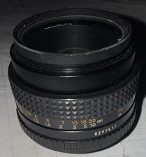 Minolta MD 50mm 1:1.7 Camera Lens Made in Japan