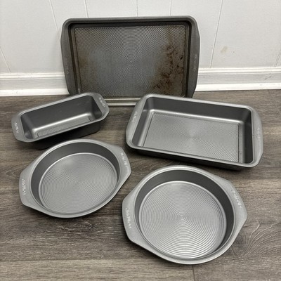 Lot Of Circulon Nonstick Baking Pans Sheets Cake Round Pan Loaf Bread