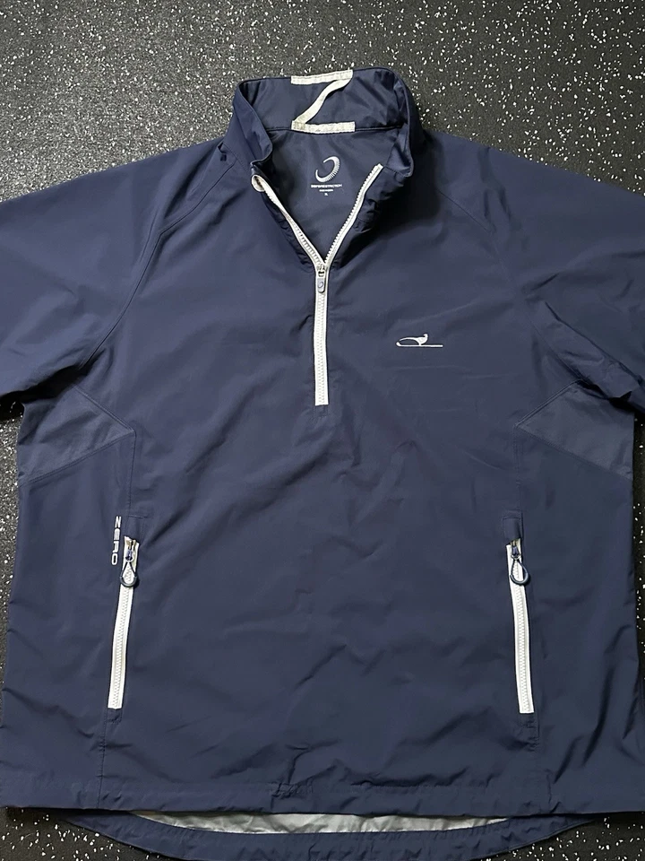 Pullover Zero Restriction para Hombres Power Torque Manga 1/2 1/4 Cremallera Ozarks National Foto 2 de 4