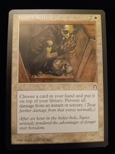 Hidden Retreat LP* Stronghold ENGLISH vintage mtg Magic Free Shipping 