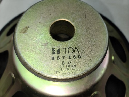 Paar Vintage TOA 15" Treiber/Tieftöner Modell BST-160 - Bild 4 von 11