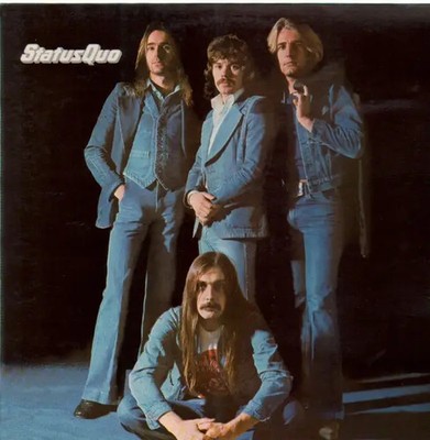 Status Quo Blue For You NEAR MINT Vertigo Vinyl LP
