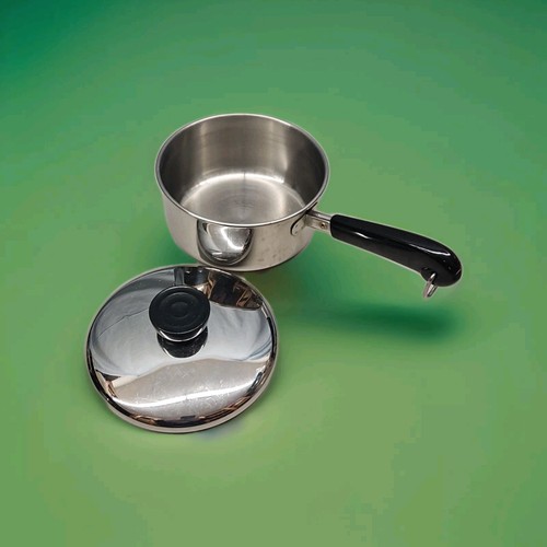 Vintage Revere Ware 1801 13pc Set Pots Pans Stockpot Frying Pan Lids EUC CLEAN - Picture 7 of 14