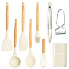 Silicone Kitchen Cooking Utensil Lot 9 Set Silicone Cookware New
