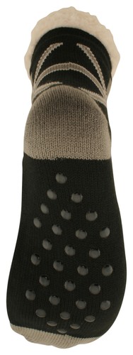 Atano Mens Union Jack Knitted Slipper Socks 7-11 - Picture 5 of 9