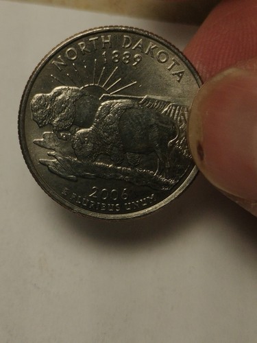 2006 D North Dakota State Quarter. Uncirculated From US Mint roll. - Picture 4 of 13