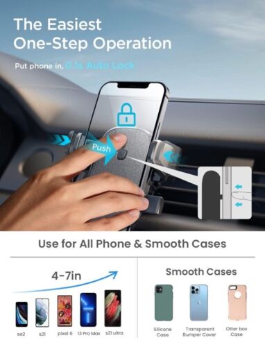 Lisen Car Phone Holder Mount Dashboard Windscreen W/suction Cup - NEW BOXED - Picture 6 of 7