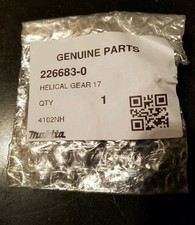 MAKITA 226683-0 HELICAL GEAR 17, 4200NH 4100NH
