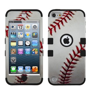 For-iPod-Touch-5-5th-Gen-Rubber-IMPACT-TUFF-HYBRID-Case-Skin-Cover-Baseball