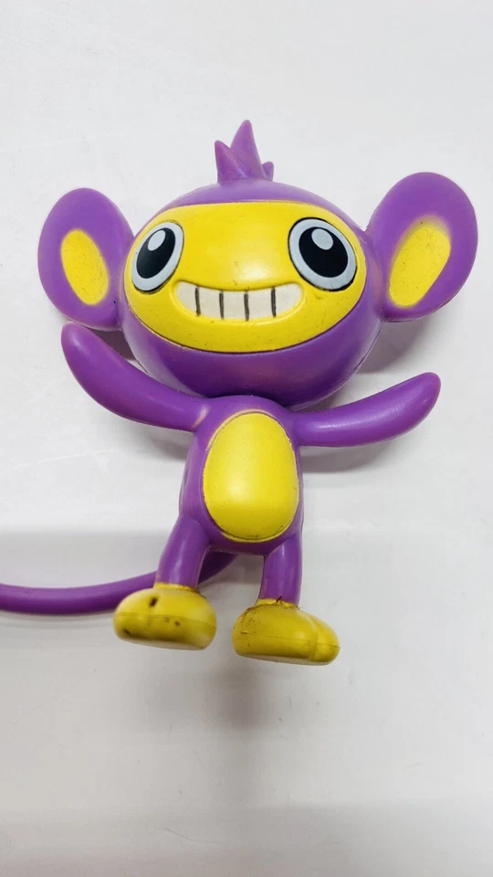 🔆 Figura de acción Pokémon AIPOM JAKKS 4" 2007 coleccionables mono de bolsillo casi nuevo Foto 3 de 4